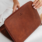 MacBook Pro Organizer // Tobacco (13" Macbook Pro)