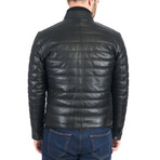 Emilio Leather Jacket // Black (M)