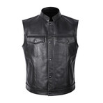 Colt Leather Jacket // Black (5XL)