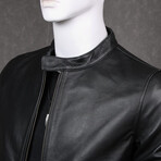 Neil Leather Jacket // Black (XS)