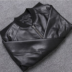 Carter Leather Jacket // Black (S)