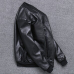 Carter Leather Jacket // Black (M)