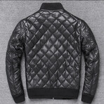 Jett Leather Jacket // Black (S)