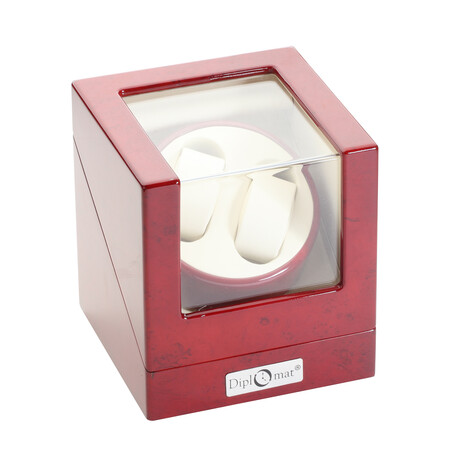 Double Estate Watch Winder // Cherry