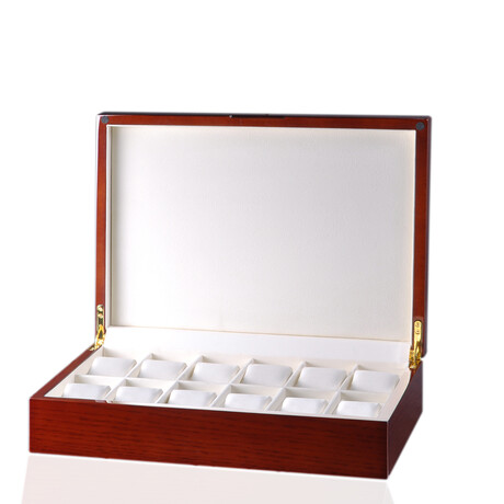 12 Watch Wooden Case // Mahogany
