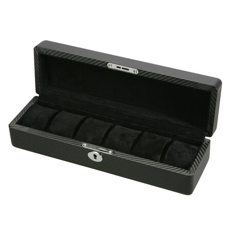 Six Watch Storage Case // Black