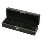 Six Watch Storage Case // Black