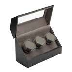 Leather Watch Winder (3 Watch)