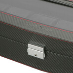 Six Watch Storage Case + Top Window // Black