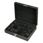 18 Watch Storage Case // Black