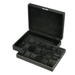 18 Watch Storage Case // Black