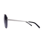 Unisex Orian Sunglasses // Silver, Black
