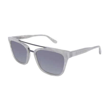 Unisex Revelry Pearl Sunglasses // White + Pearl