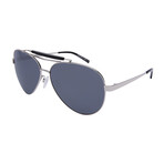 Unisex Orian Sunglasses // Silver, Black