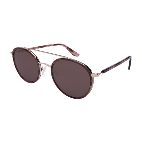 Unisex Journey Money Penny Sunglasses // Brown + Burgundy