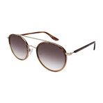 Unisex Journey Sunset Sunglasses // Brown + Gold