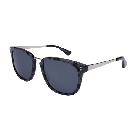Unisex Samson Sunglasses // Gray Tortoise + Black + Silver