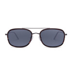 Unisex Roosevelt Polarized Ember Sunglasses // Dark Red + Smoke