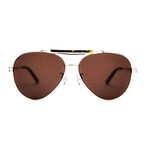 Unisex Orian Sunglasses // Gold