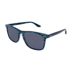 Unisex ASP Polarized Indigo Sunglasses // Blue + White