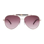 Unisex Orian Sunglasses // Rose Gold