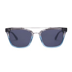 Unisex Revelry Ocean Sunglasses // Blue + Black