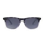 Unisex ASP Polarized Dolphin Sunglasses // Black + Clear