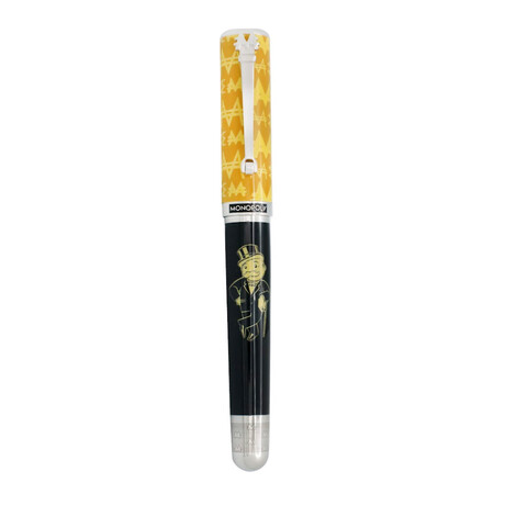 Montegrappa // Monopoly Players Genius Fountain Pen // Fine Nib // Black