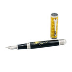 Montegrappa // Monopoly Players Tycoon Fountain Pen // Fine Nib // Black
