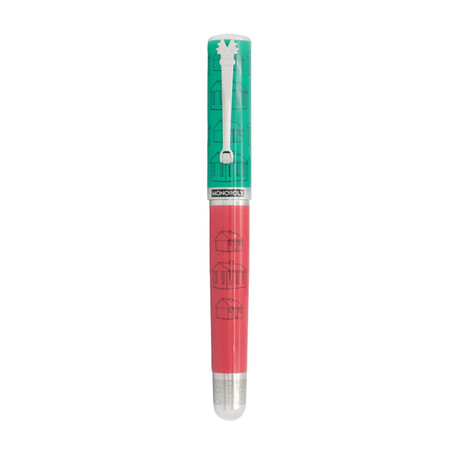 Montegrappa // Monopoly Players Landlord Fountain Pen // Medium Nib // Red