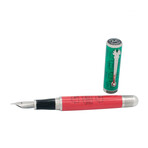 Montegrappa // Monopoly Players Landlord Fountain Pen // Medium Nib // Red