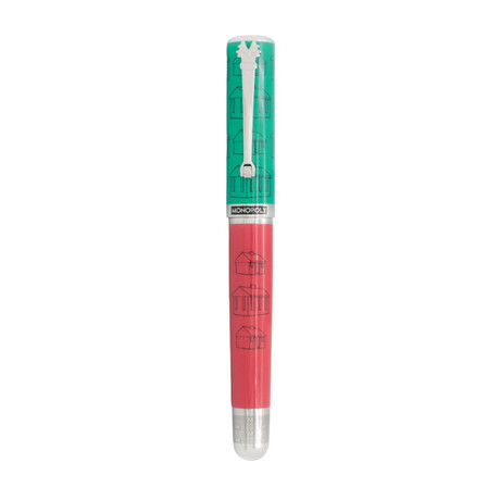 Montegrappa // Monopoly Players Landlord Fountain Pen // Fine Nib // Red