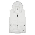 CHEN Commuter Vest // Pure White (XL)