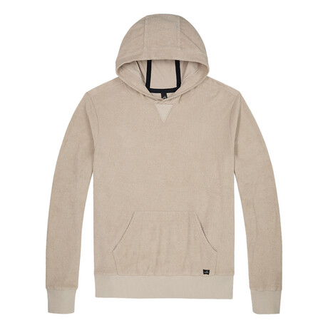 REED Toweling Hoodie // Neutral Sand (S)