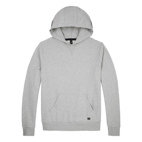 VANCE Band Hooded Sweatshirt // Light Gray Melange (S)