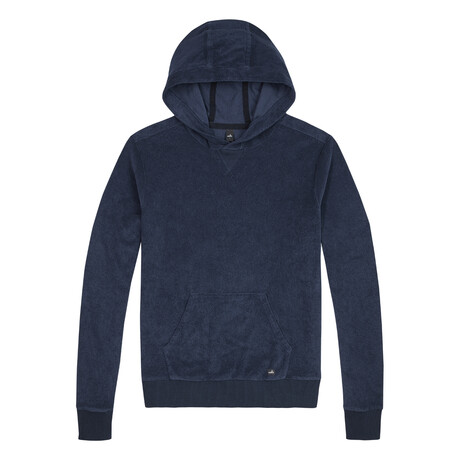 REED Toweling Hoodie // Navy Blue (S)