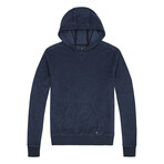 REED Toweling Hoodie // Navy Blue (L)