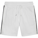 TROY Band Sweatshorts // Pure White (M)