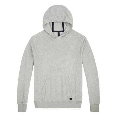 REED Toweling Hoodie // Light Gray Melange (S)