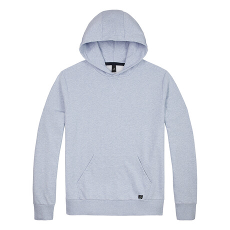 VANCE Band Hooded Sweatshirt // Light Blue Melange (S)