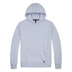 VANCE Band Hooded Sweatshirt // Light Blue Melange (XL)