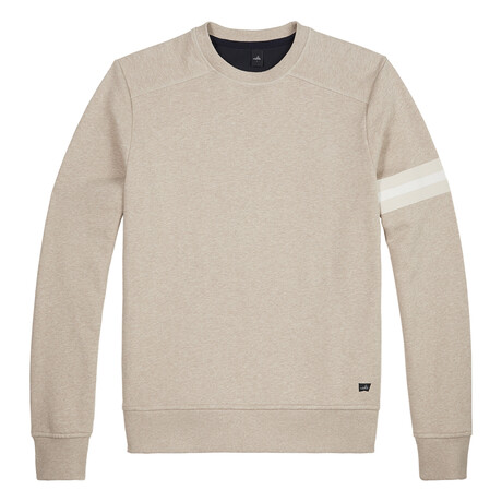 MOORE Band Crewneck Sweater // Sand Melange (S)