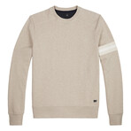 MOORE Band Crewneck Sweater // Sand Melange (S)