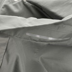 MAXWELL Travel Coat // Light Gray Melange (S)