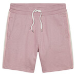 TROY Band Sweatshorts // Pink + Silver (L)