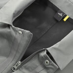 MAXWELL Travel Coat // Light Gray Melange (S)