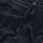 MARKS Toweling Pants // Navy Blue (XL)
