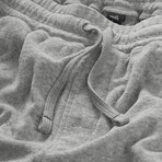 MARKS Toweling Pants // Light Gray Melange (2XL)