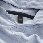 VANCE Band Hooded Sweatshirt // Light Blue Melange (XL)