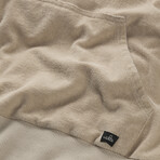 REED Toweling Hoodie // Neutral Sand (2XL)